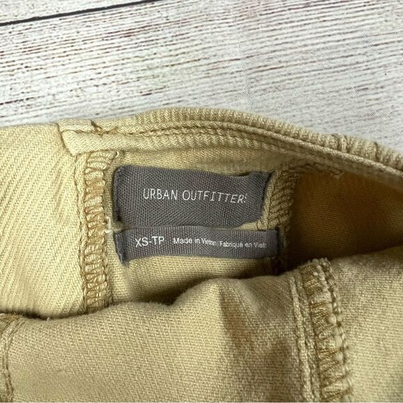 Urban Outfitters Golden Hour Denim Buckle Mini Dress Size XS - Picture 9 of 12